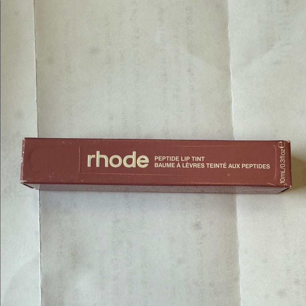 NWT Rhode Peptide Lip Tint salty tan
